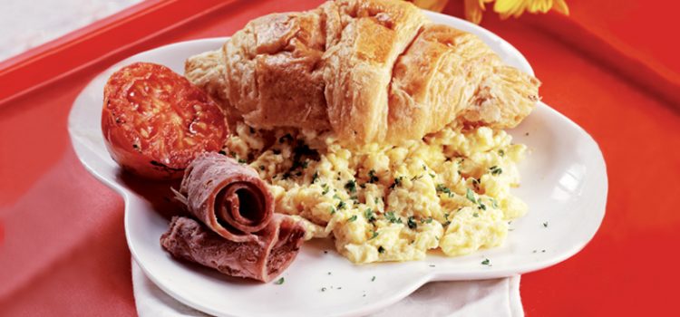 Scrambled Egg Croissant Scrambled Egg Croissant